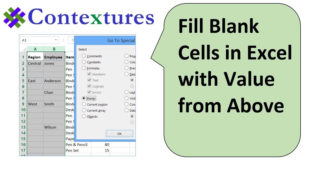paste as link in excel the blank cells puts a zero in the cell. excel for mac